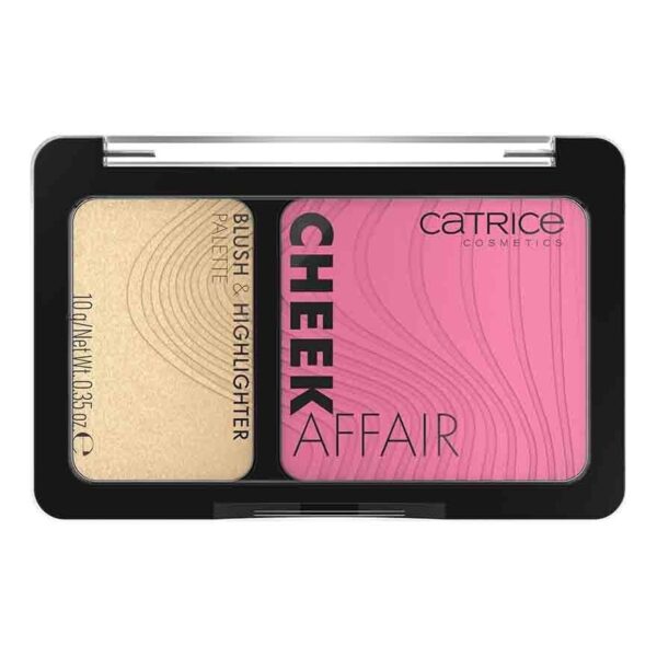 Catrice Cheek Affair BlushHighlight Palette 10g. 010 Love At First Swipe Оригинал