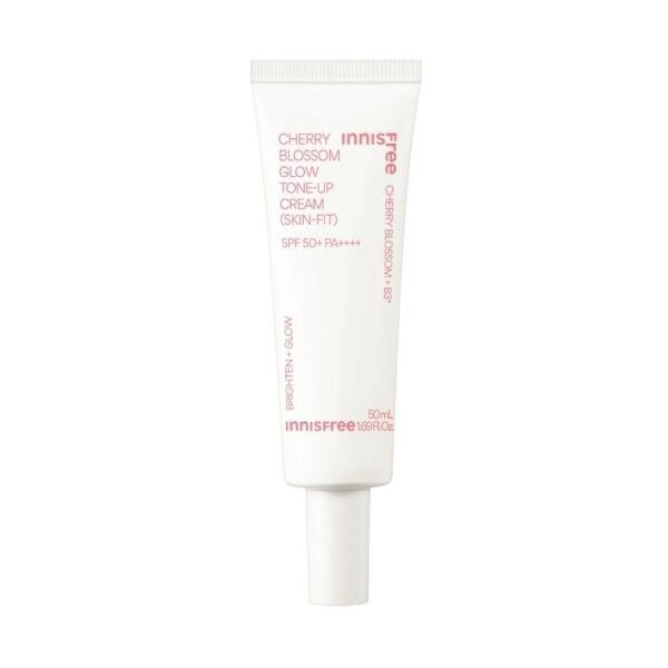 Innisfree Cherry Blossom Glow Tone Up Cream Skin Fit SPF50+ PA++++ 50 Ml. Оригинал