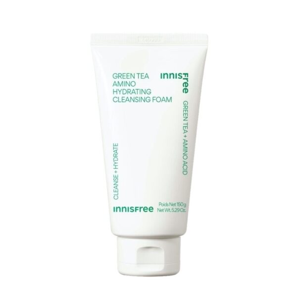 Innisfree Cleansing Foam Green Tea Amino Hydrating 150 G. โฟมล้างหน้า Оригинал