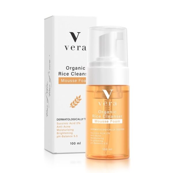 Vera Organic Rice Cleanser Mousse Foam 100 ml. Оригинал