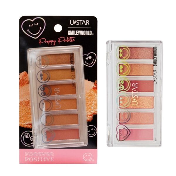 Ustar Smileyworld Preppy Palette 6g. Оригинал