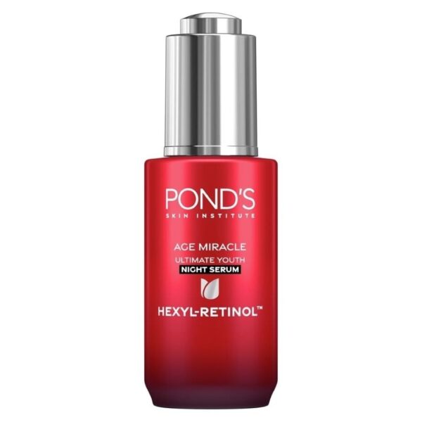 Pond'S Age Miracle Ultimate Youth Night Serum Hexyl-Retinol 30 G. Оригинал