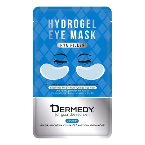 Dermedy Eye Mask Hya Filler Hydrogel 1's อายมาสก์ บำรุงผิวรอบดวงตา Оригинал