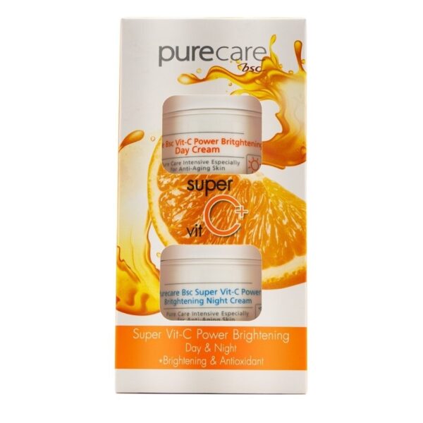 Pure Care Bsc Vit C Power Brightening DayNight Cream 20g. Оригинал