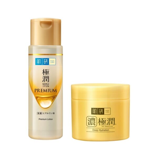 Hada Labo Premium Lotion 170 Ml.+Hada Labo Hydrating Perfect Gel 80 G. Оригинал