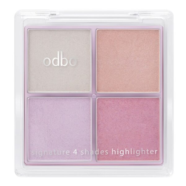 Odbo Signature 4 Shades Highlighter 10g. Оригинал