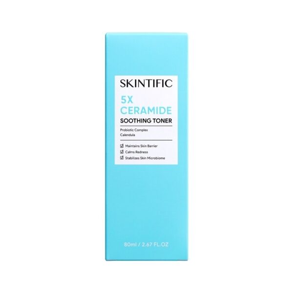 Skintific 5X Ceramide Soothing Toner 80 ml. Оригинал