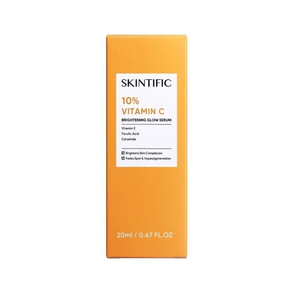 SKINTIFIC 10 Vitamin C Brightening Glow Serum 20 ml. Оригинал
