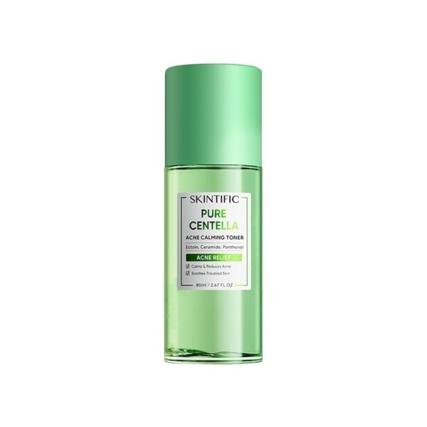 SKINTIFIC Pure Centella Acne Calming Toner 80 ml. Оригинал