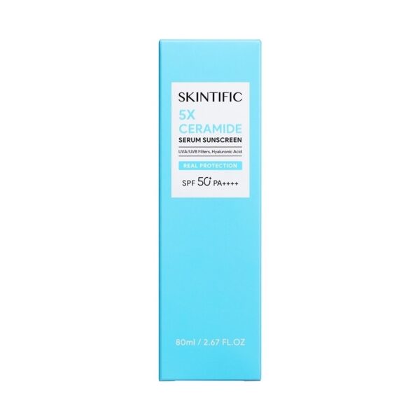 SKINTIFIC 5X Ceramide Serum Sunscreen SPF50+ PA++++ 80 ml. Оригинал