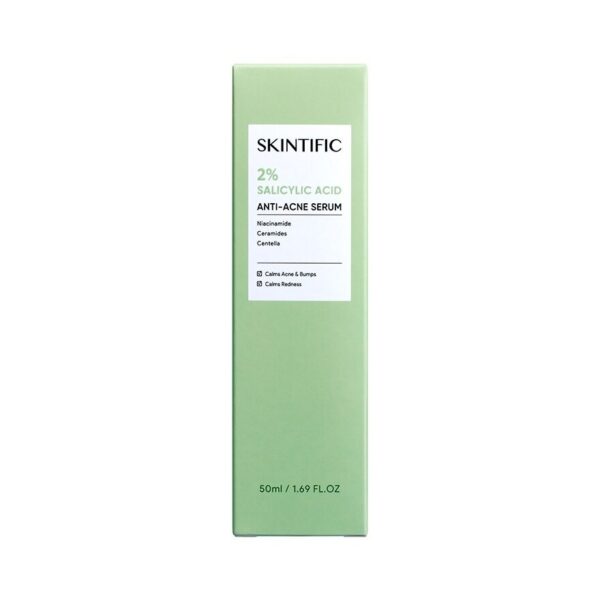 Skintific 2 Salicylic Acid Anit Acne Serum 50 ml. Оригинал
