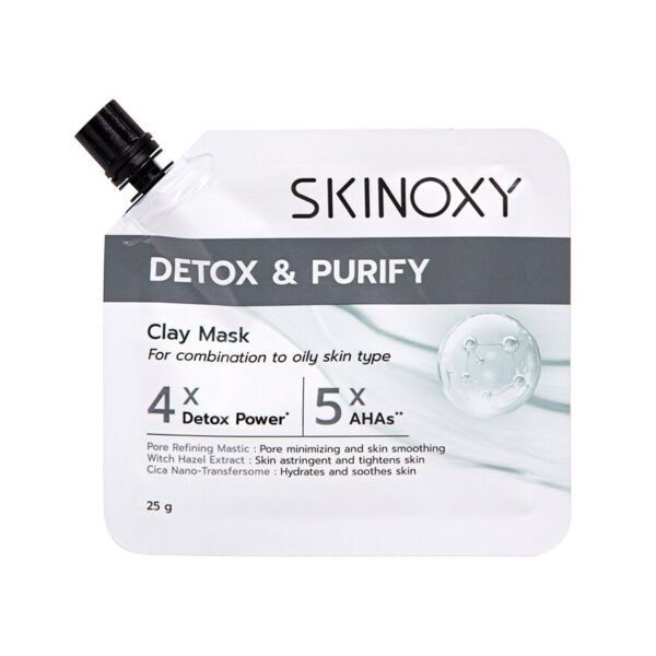 Skinoxy Detox Purify Clay Mask 25 G. Оригинал