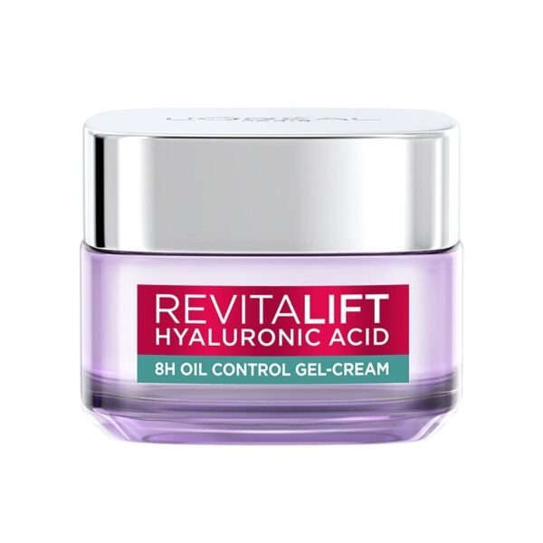 L'Oreal Paris Revitalift Hyaluronic Acid 8H Oil Control Gel-Cream 50 Ml. Оригинал