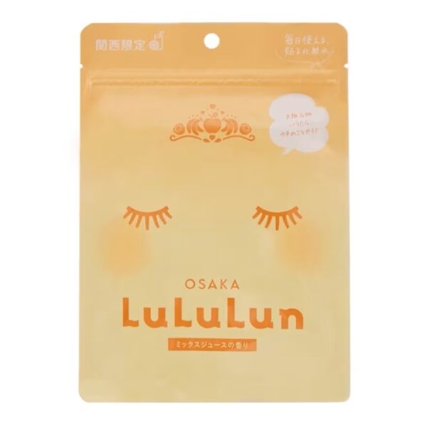 Lululun Face Mask Lululun Osaka M 1K 7'S มาสก์หน้า นุ่ม กระจ่างใส อิ่มน้ำ Оригинал