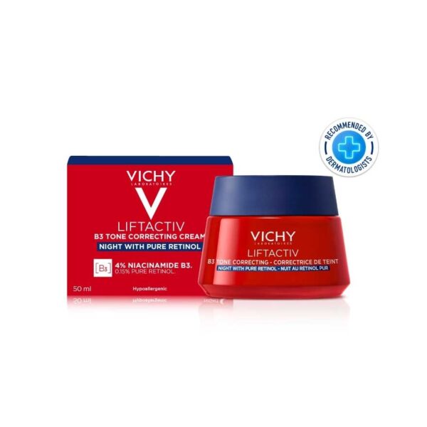 Vichy Liftactiv B3 Night Cream with Pure Retinol 50 ml. Оригинал