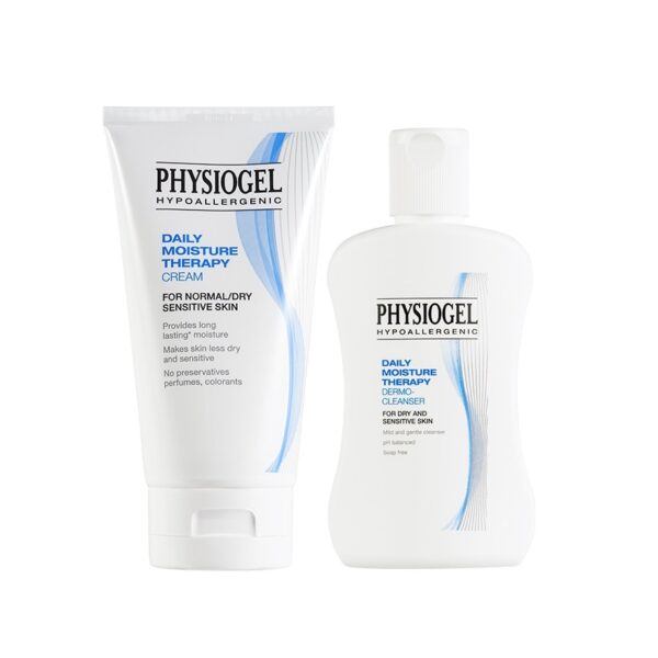Physiogel DMT Cream 150 ml.  DMT Cleanser 150 ml. Оригинал