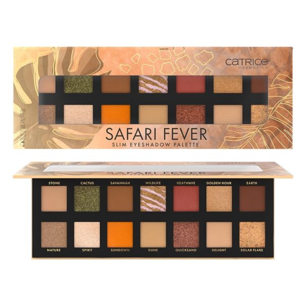 Catrice Safari Fever Slim Eyeshadow Palette 10.6g. 010 Оригинал