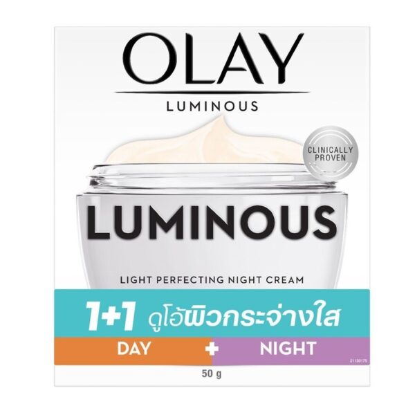 Olay Luminous Light Perfecting Day Cream SPF 15 PA++50 G.+Night Cream 50 G. Оригинал