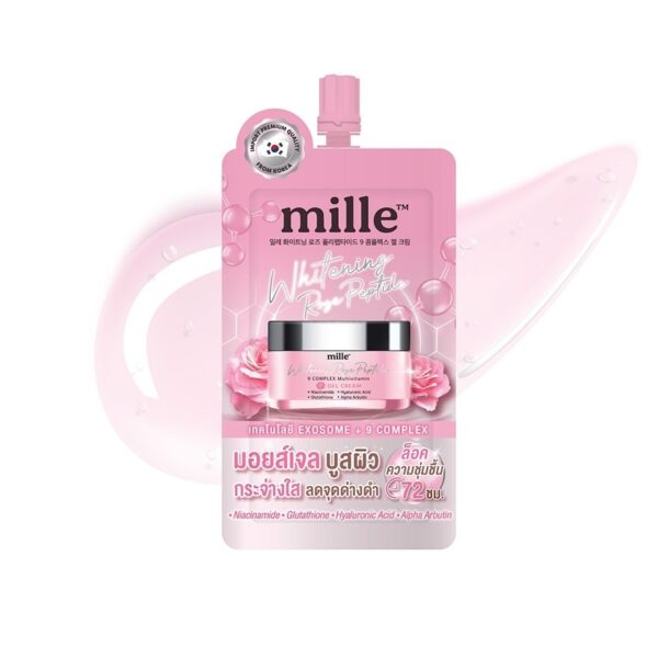 Mille Whitening Rose Peptide 9 Complex Gel Cream 6g. Оригинал