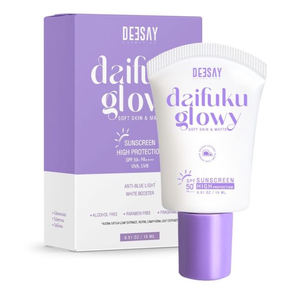 Deesay Daifuku Glowy Soft Skin  Matte Sunscreen High Protection SPF 50+ PA++++ 15ml. Оригинал