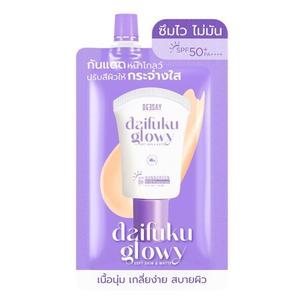 Deesay Daifuku Glowy Soft Skin  Matte Sunscreen High Protection SPF 50+ PA++++ 5ml. Оригинал