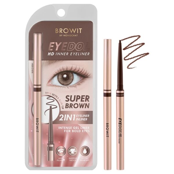Browit Eyedol HD Inner Eyeliner Brown Оригинал