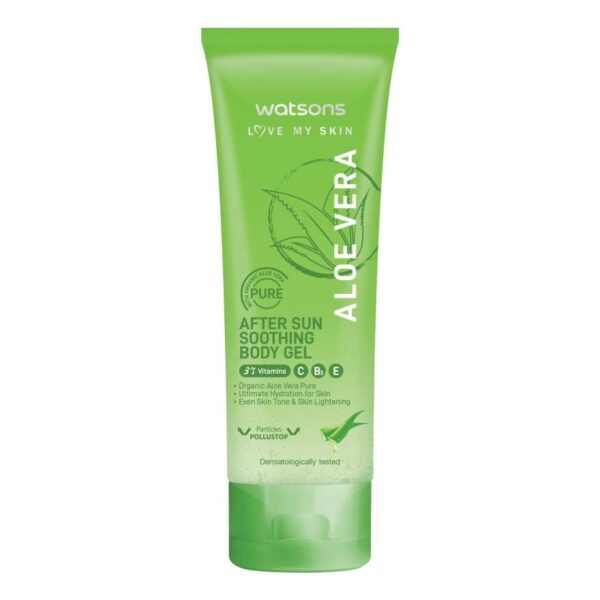 Watsons Love My Skin Aloe Vera After Sun Soothing Body Gel 100ml Оригинал