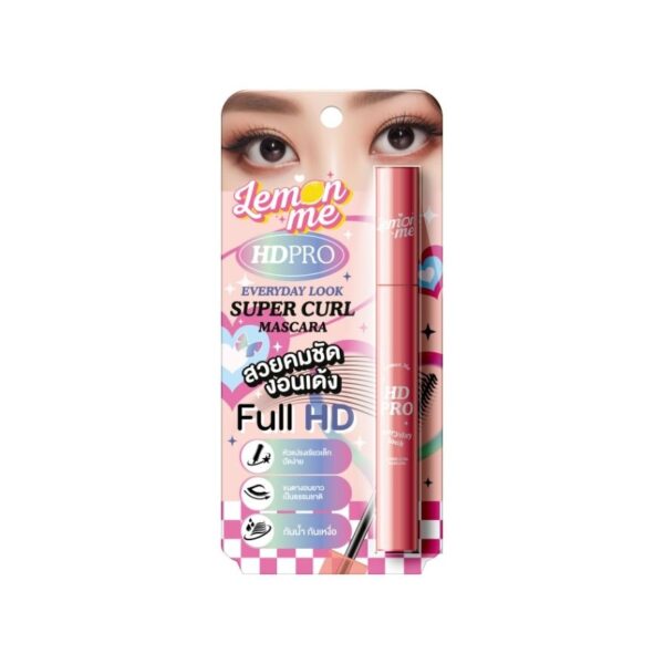 Lemon Me Hd Pro Everyday Look Super Curl Mascara 6g. Оригинал