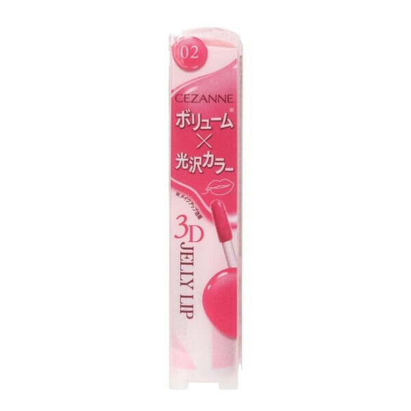 Cezanne 3D Jelly Lip 5g. 02 Milk Rose Оригинал