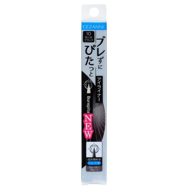 Cezanne Burepita Eye Liner 0.67g. 10 Familiar Black Оригинал