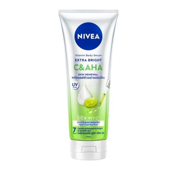 Nivea Vitamin Body Serum Extra Bright C AHA 170 Ml. Оригинал