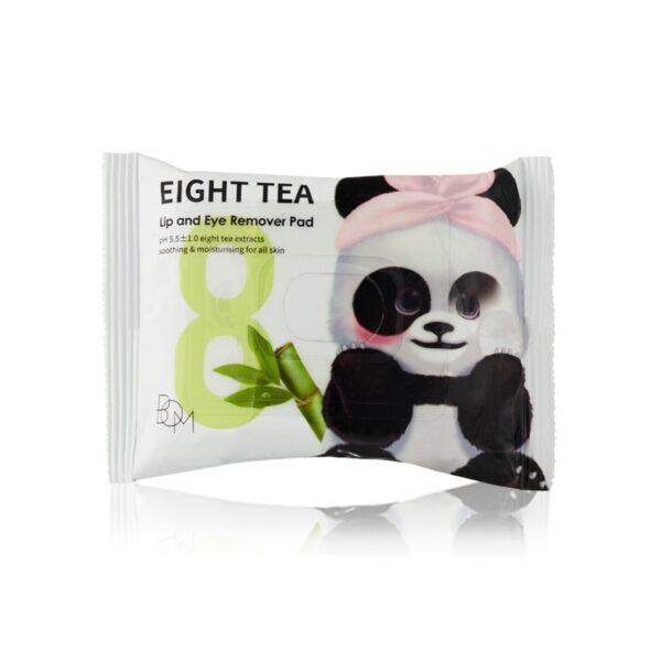 BOM Eight Tea Lip And Eye Remover Pad 30Sheet Оригинал
