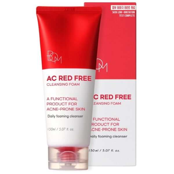 BOM AC Red Free Cleansing Foam 150ml. Оригинал