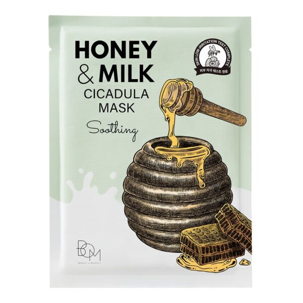 BOM Honey And Milk Cicadula Mask Soothing 25g. Оригинал