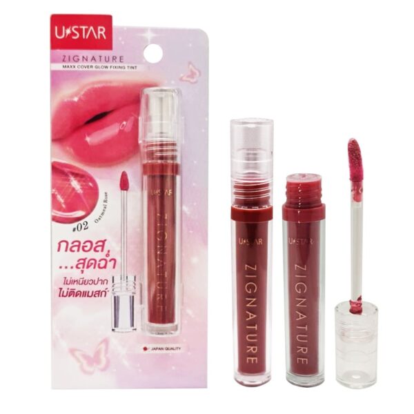 Ustar Zig Maxx Glow Fixing Tint Lip Oatm Оригинал
