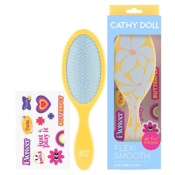 Cathy Doll Flexi Smooth Hairbrush Flower 1pcs. Оригинал