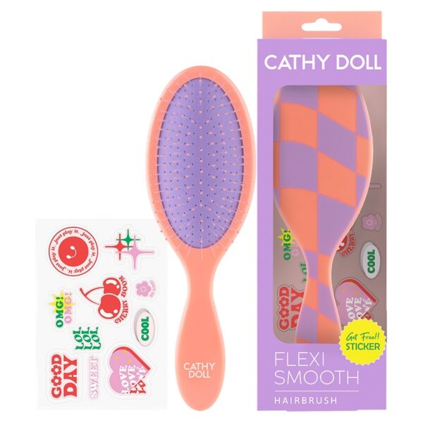 Cathy Doll Flexi Smooth Hairbrush Boxy 1pcs. Оригинал