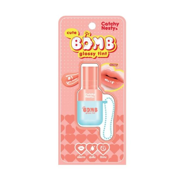 Catchy Nesty Cute Bomb Glossy Lip 01 Оригинал