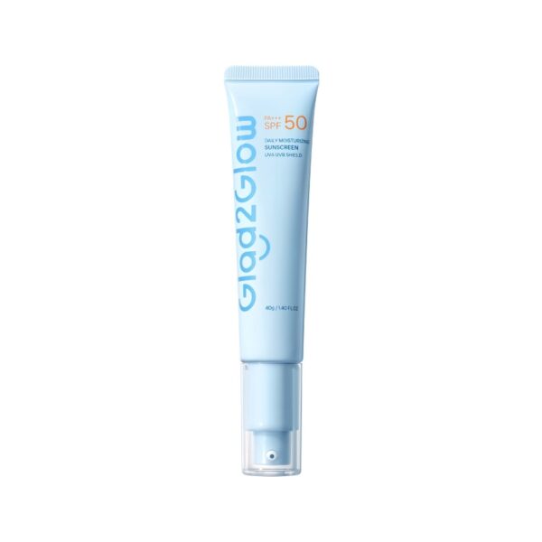 Glad2Glow Daily Moisturizing Sunscreen SPF50 PA+++ 40 G. Оригинал