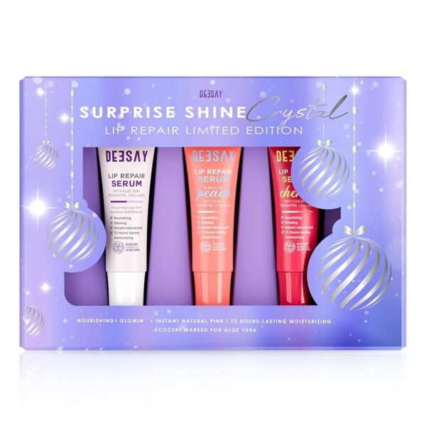 Deesay Surprise Shine Crystal Lip Repair Limited Edition Set 4pcs. Оригинал
