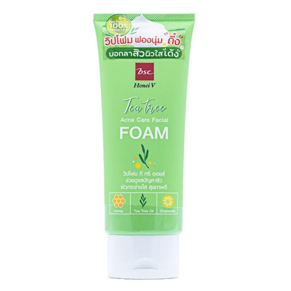 Honei V Bsc Tea Tree Acne Care Facial Foam 100g. Оригинал