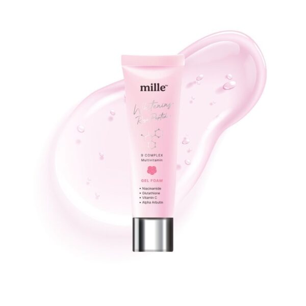 Mille Whitening Rose Peptide 9 Complex Gel Foam 30g. Оригинал