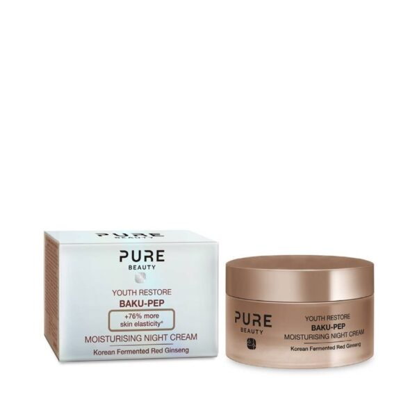 Pure Beauty Youth Restore Baku-Pep Moisturising Night Cream 50 ml. Оригинал