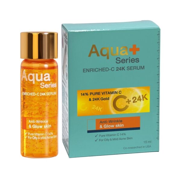 Aqua+ Enriched-C 24K Serum 15 ml. Оригинал