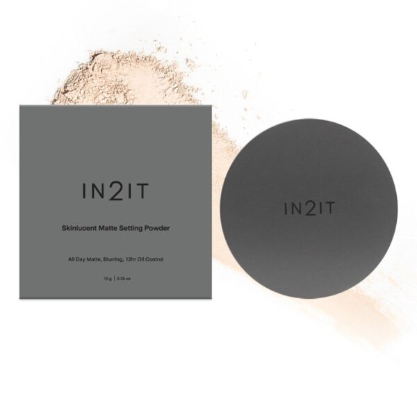 In2It Skinlucent Matte Setting Powder 10g. 01 Natural Beige Оригинал