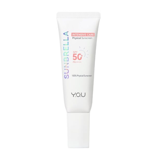 Y.O.U Sunbrella Intensive Care Physical Sunscreen SPF50+ PA++++ 40ml. Оригинал
