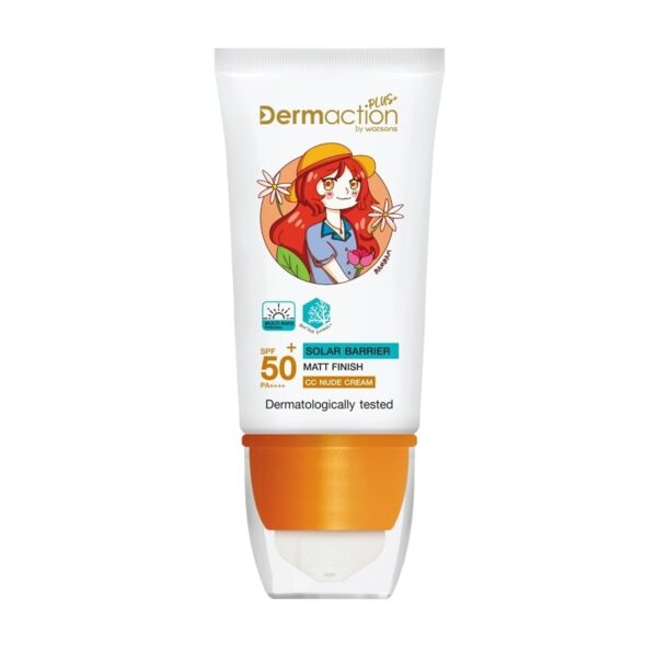 Dermaction Plus by Watsons Advanced Sun Solar Barrier CC Nude Cream SPF50+ PA++++ Оригинал
