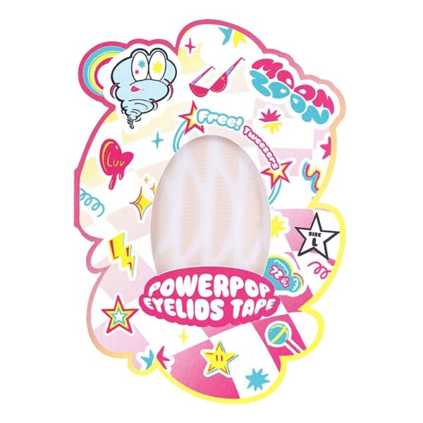 Moonzoon Powerpop Eyelids Tape Size L 72pcs. Оригинал