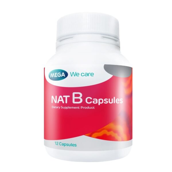 MEGA We care NAT B 12 Capsules Оригинал