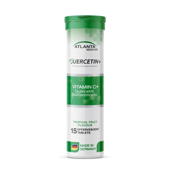 Atlanta Quercitin Plus 15 Effervescent Tablets (Tropical Fruit Flavor) Оригинал